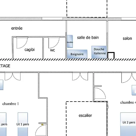 Grande Maison Pour 10 Pers. Avec Jardin, Terrasse, Bbq, Pres De Bruyeres Et Gerardmer - Fr-1-589-335 *